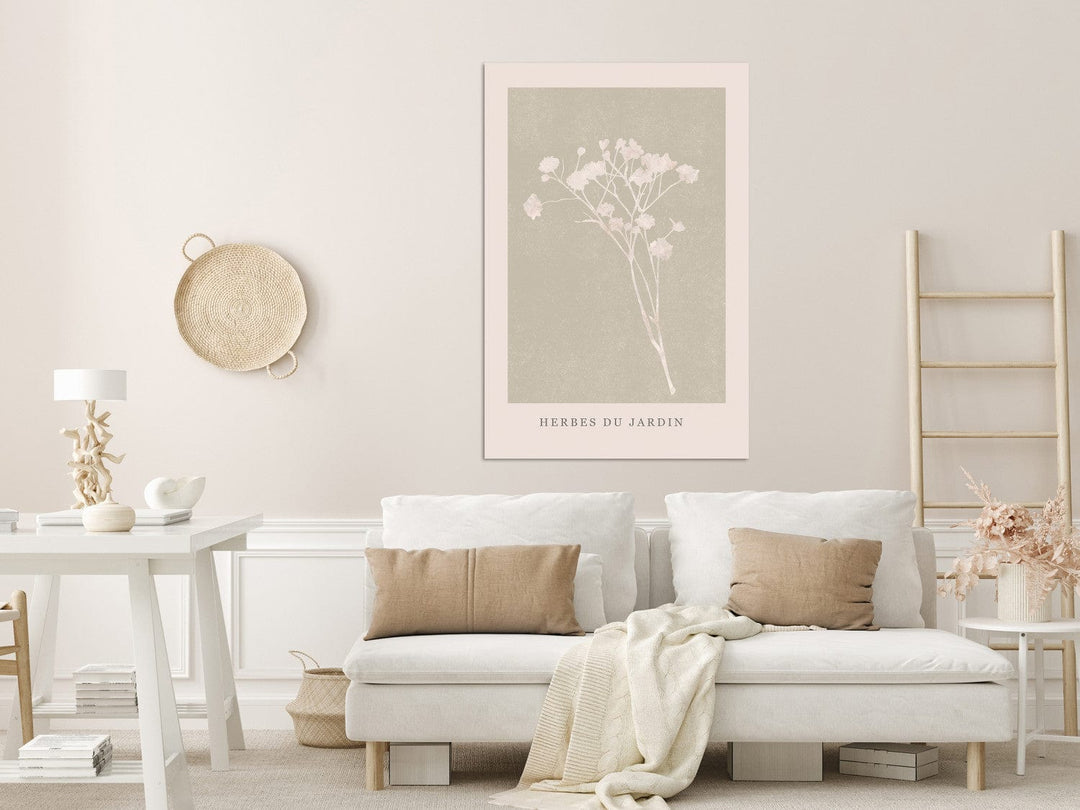 Glezna ar stilizētiem ziediem, franču, Scandi Boho (1 daļa), 136513 G-ART.