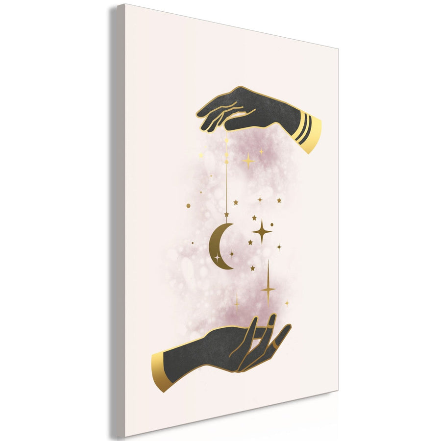 Glezna scandiboho stilā - selflove (1 daļa), vertikāla, 136531  G-ART.