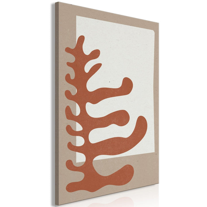 Glezna ar apļiem japandi stilā ar rakstu brūnā krāsā (1 daļa), 134334  G-ART.