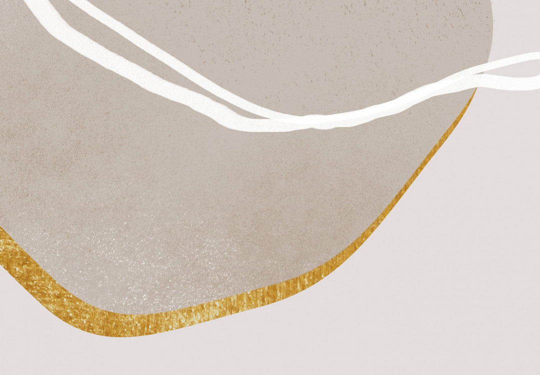 Glezna ar abstraktu ģeometriju - skandiboho stilā (1 daļa), vertikāla G-ART.