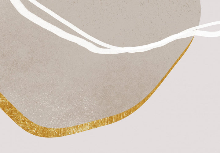 Glezna ar abstraktu ģeometriju - skandiboho stilā (1 daļa), vertikāla G-ART.