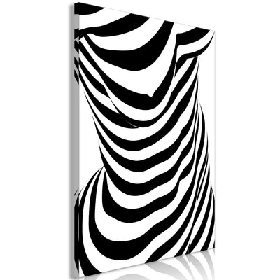 Glezna Sieviete-zebra  (1 daļa) Vertikāla 40x60 cm / DELUXE h-C-0077-b-a-40x60