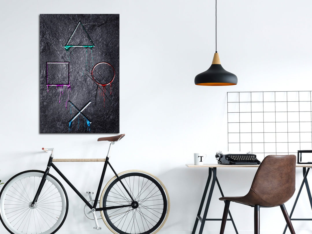 Glezna - Spēļu atkarība (x 1) G-ART.