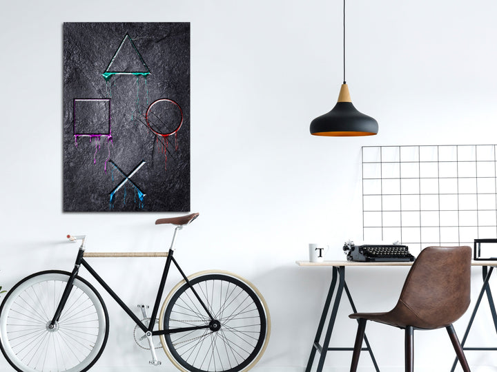 Glezna - Spēļu atkarība (x 1) G-ART.