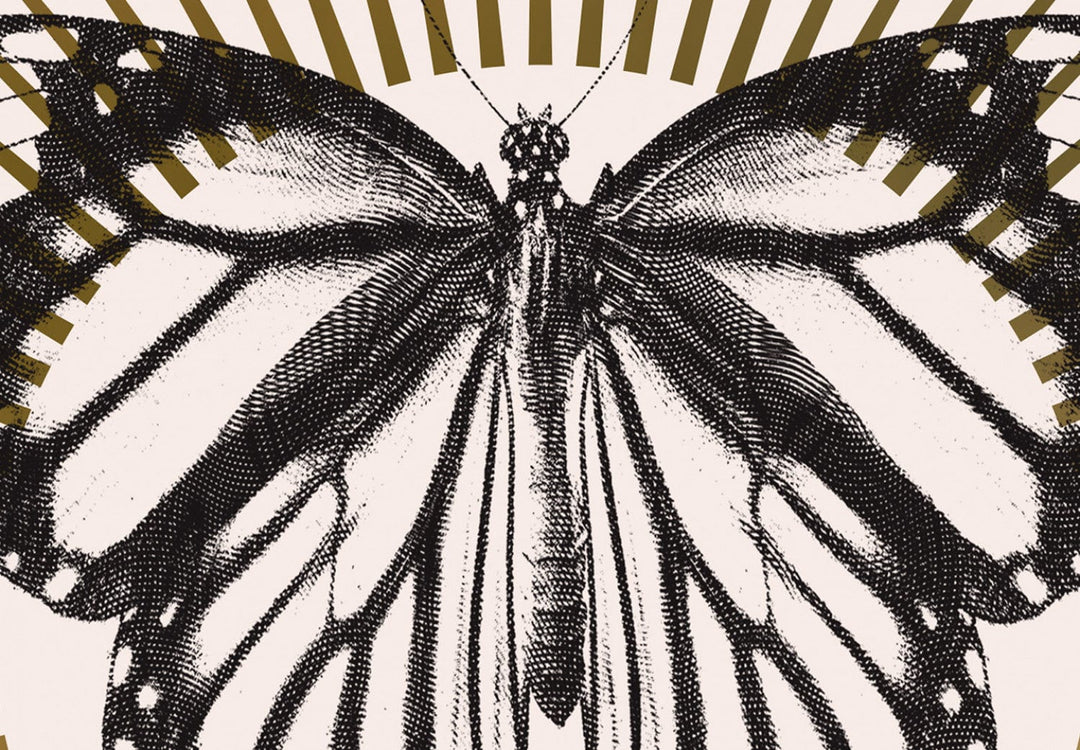 Glezna scandiboho stilā ar taureni pasteļtoņos (1 daļa), vertikāla G-ART.