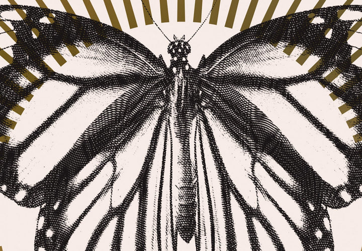 Glezna scandiboho stilā ar taureni pasteļtoņos (1 daļa), vertikāla G-ART.