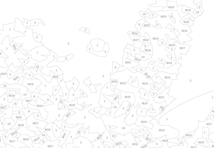 Kanva - Izkrāso pēc cipariem ar ceriņiem vāzē, izmērs 60x40 cm Artgeist