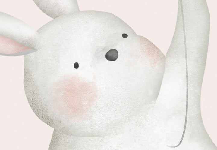 Glezna - Zaķītis ar gaisa balonu (x 1), 143484 G-ART.