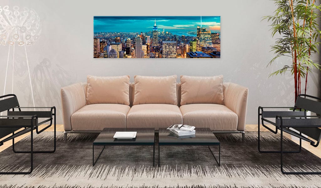 Glezna - Zilā metropole G-ART.