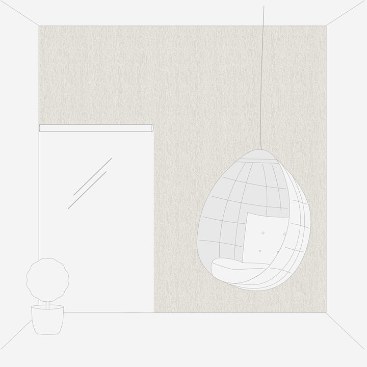 Krāsojamas flizelīna tapetes ar rupjā ģipša izskatu, AS 658319  AS Creation