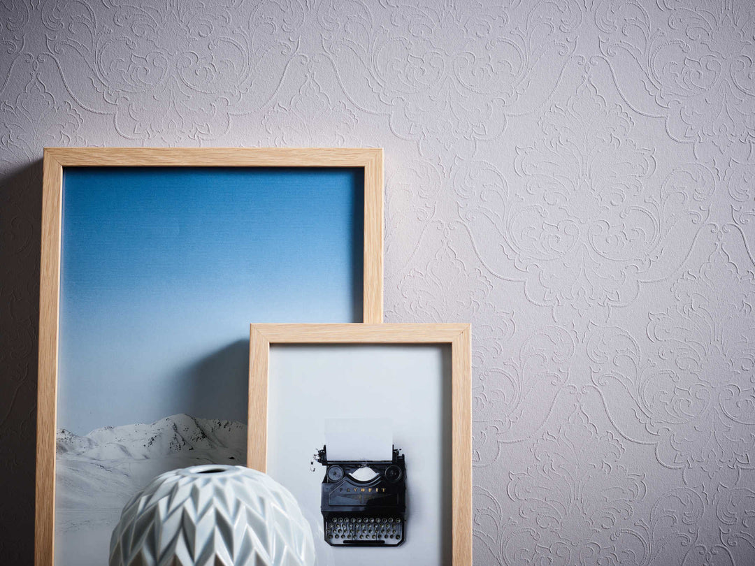 Krāsojamas tapetes ar 3D baroka ornamentu, 961815, ekoloģiskas AS Creation