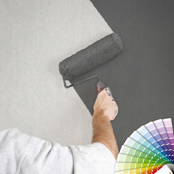 Krāsojamas tapetes ar grafisku rakstu 145314 (1.06x25m) AS Creation