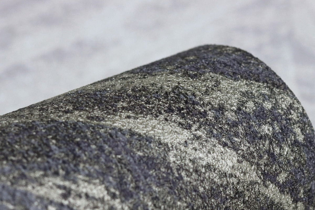 Modernas tapetes RASCH ar perlamutra izskatu zeltā un melnā krāsā, 617559 RASCH