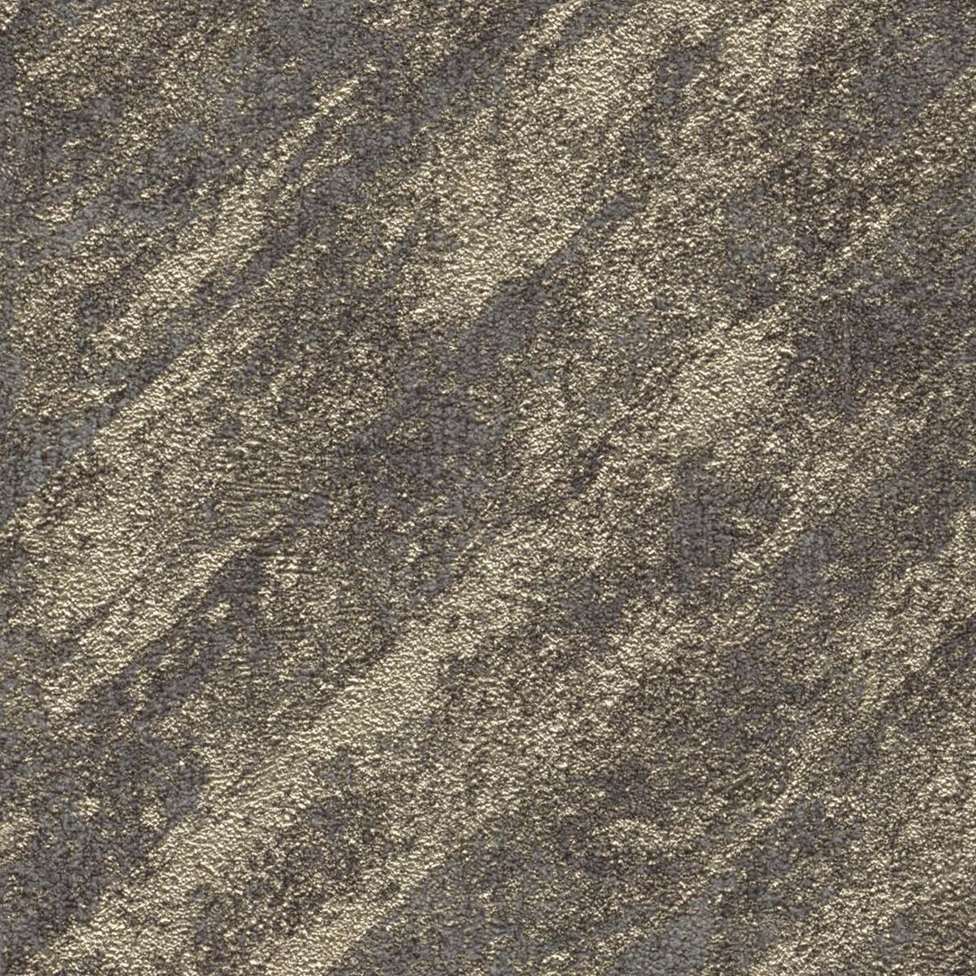 Modernas tapetes RASCH ar perlamutra izskatu zeltā un melnā krāsā, 617559 RASCH