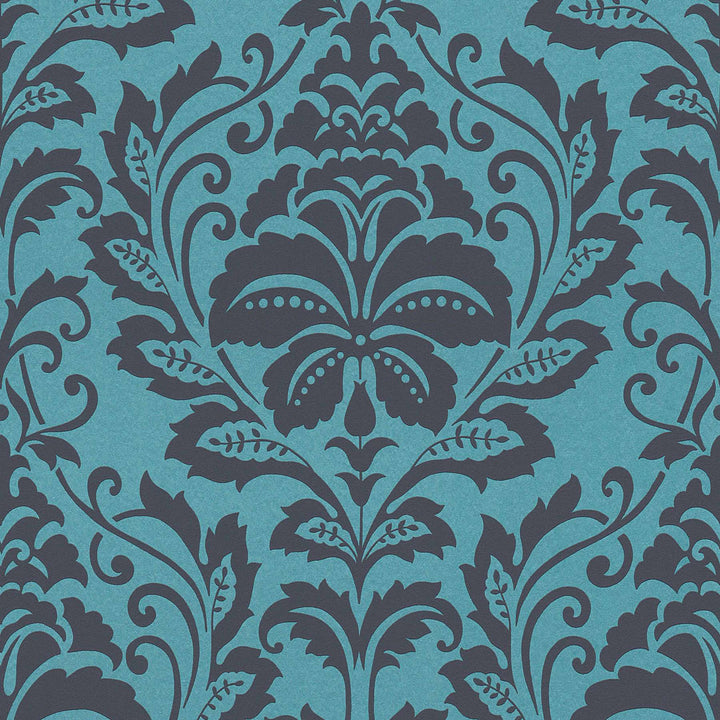 Neo-klasiskās tapetes zilā krāsā AS 369105 Tapetenshop.lv