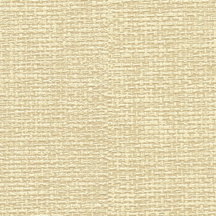 Skandināvu stila tapetes ar auduma struktūru dzeltenā krāsā, 386134 AS Creation