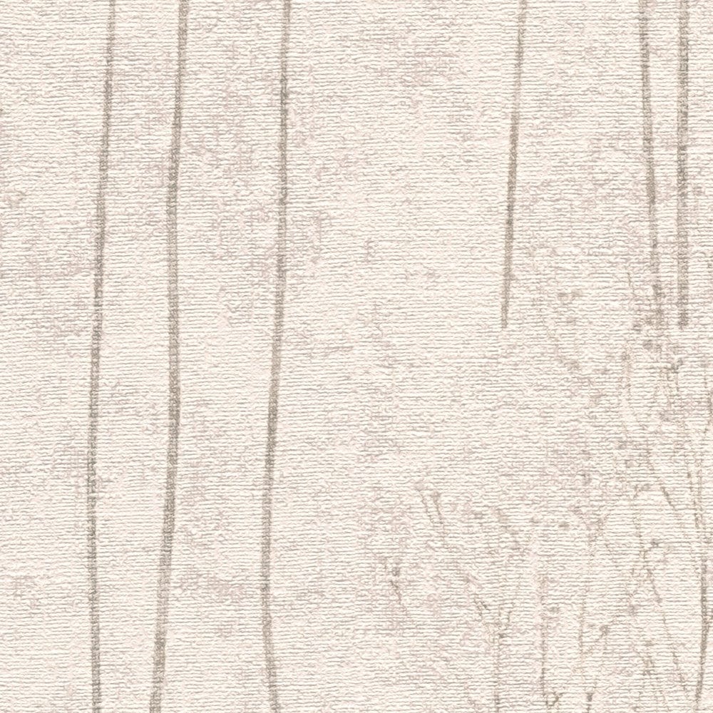 Skandināvu stila tapetes ar struktūru silti pelēkā krāsā, 386142 AS Creation