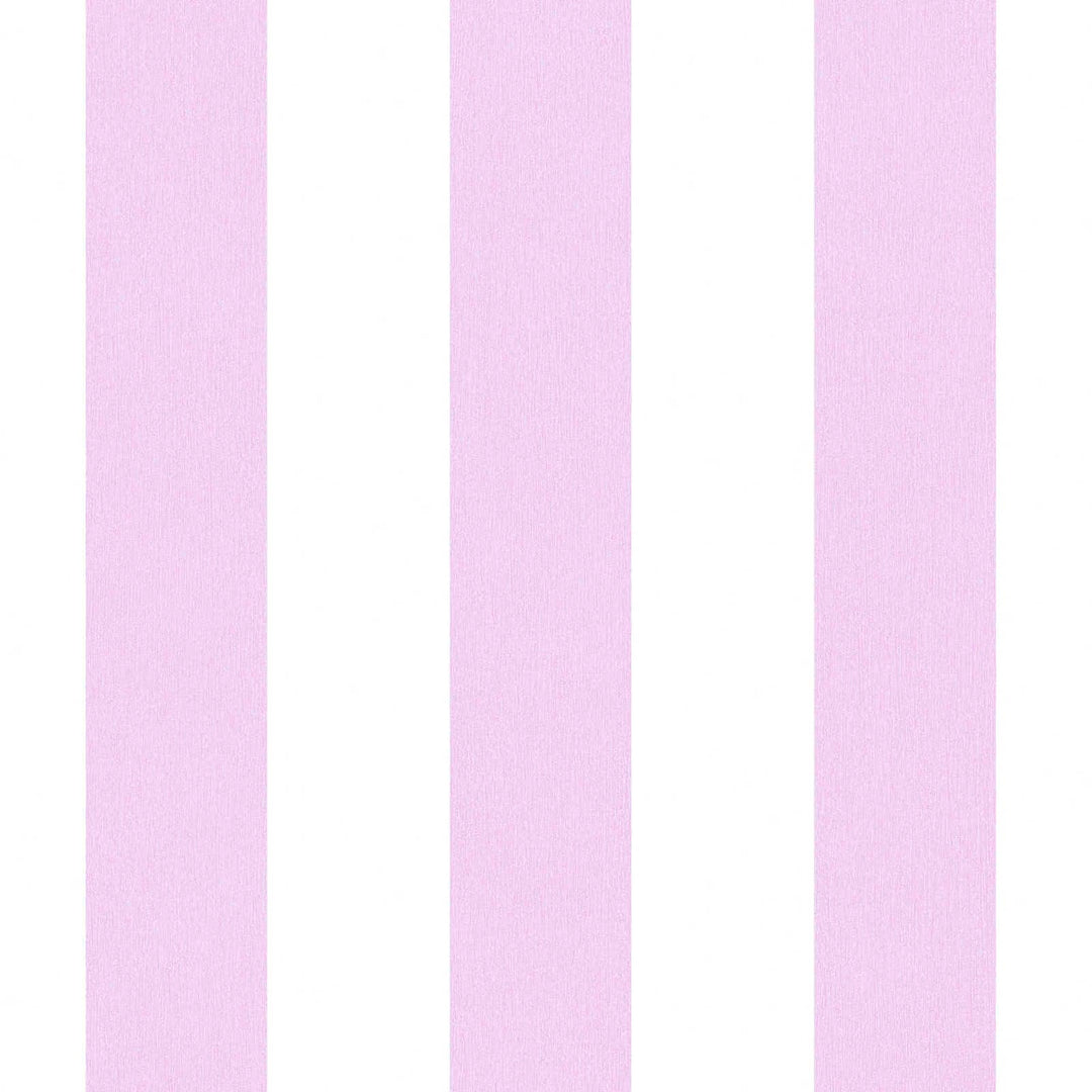 Strīpainas tapetes bērnistabai rozā krāsā, 381481, Bez PVC 🌿 AS Creation