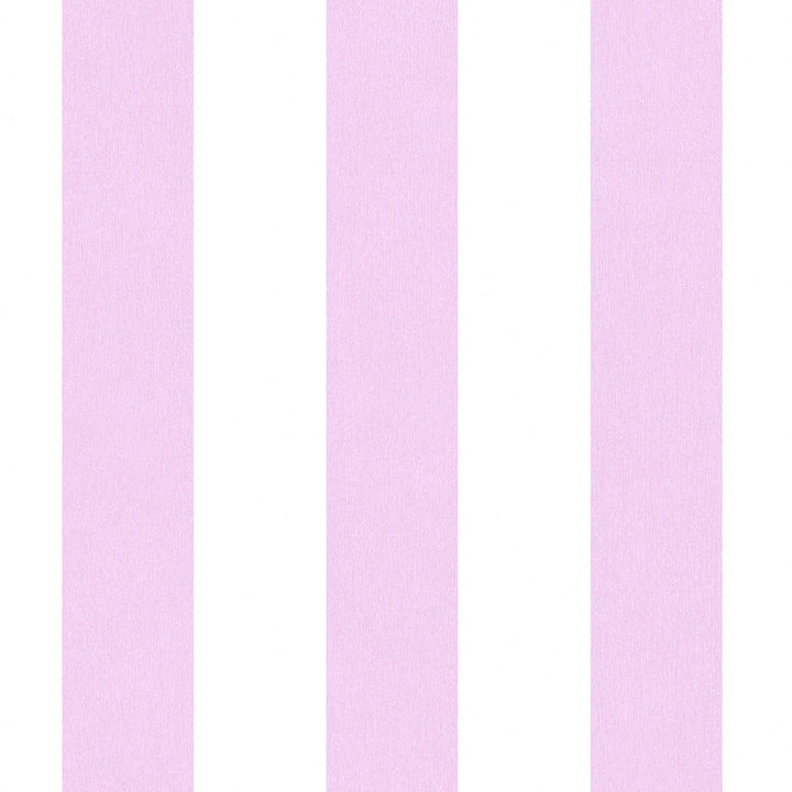 Strīpainas tapetes bērnistabai rozā krāsā, 381481, Bez PVC 🌿 AS Creation