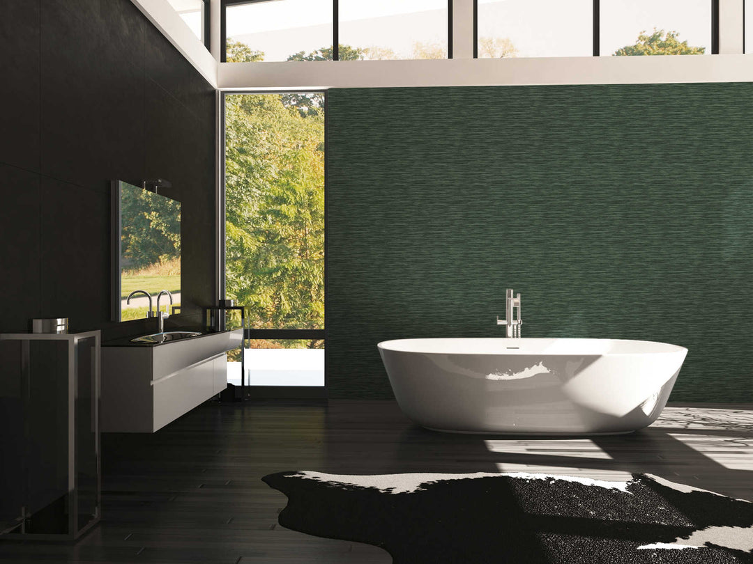 Flizelīna raibas tapetes ar krāsainu rakstu - zaļā krāsā AS 375254 AS Creation