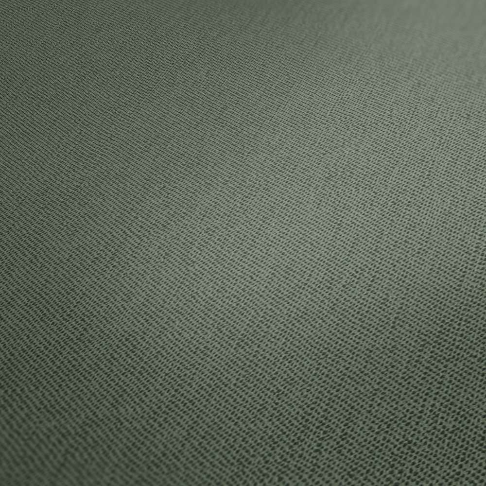 Tapetes zaļas egles krāsas ar lina faktūru AS 377034 AS Creation