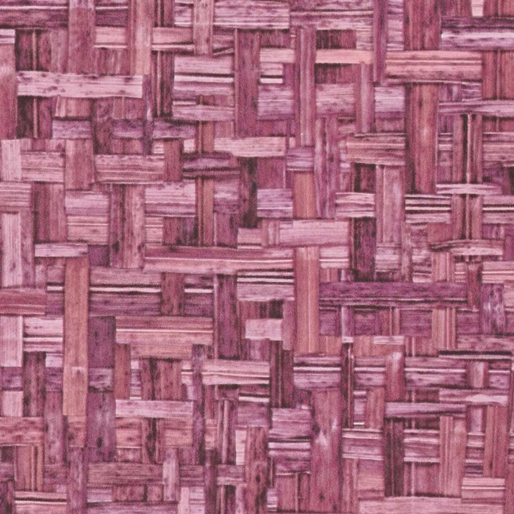 Tapetes violeta krāsā ar pīta koka rakstu AS 377065 AS Creation