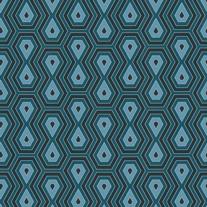 Tapetes ar retro stila dizainu un rombveida rakstu AS 377072 AS Creation