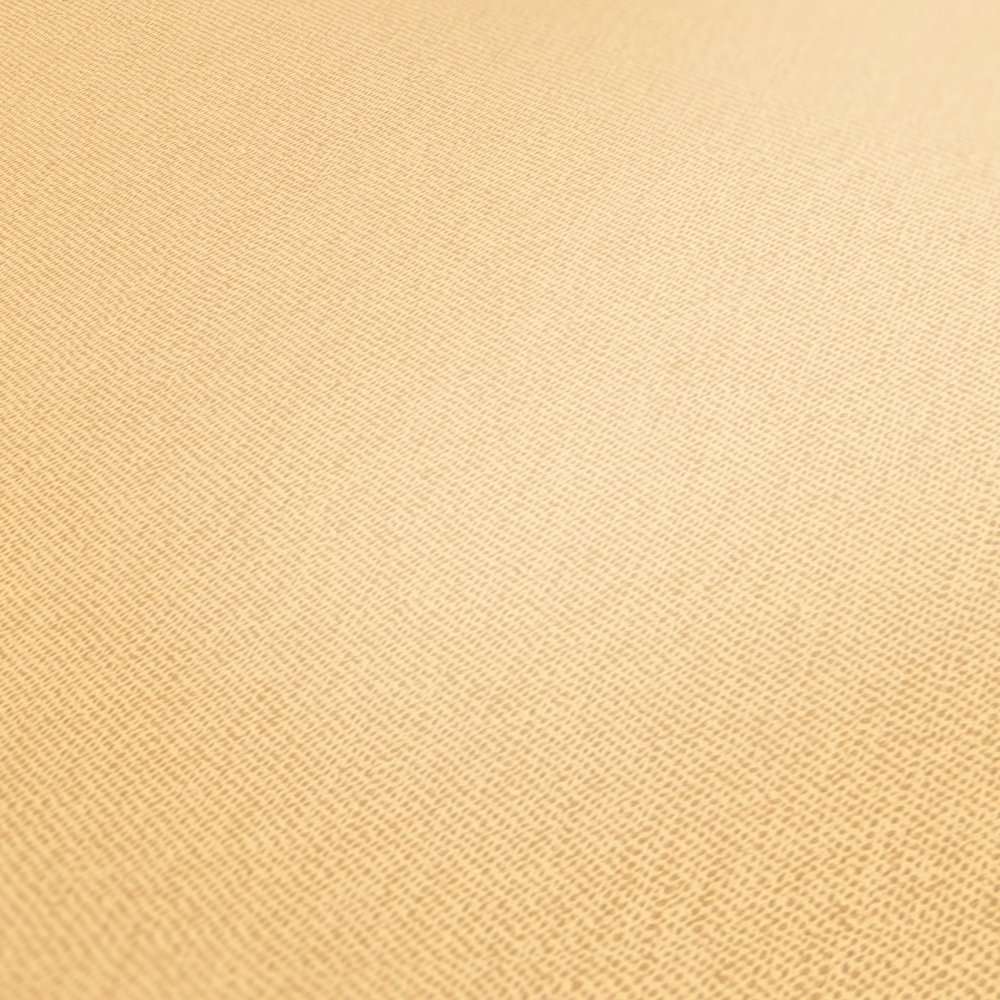Tapetes persiku oranžā krāsā ar lina tekstūru AS 377494 AS Creation