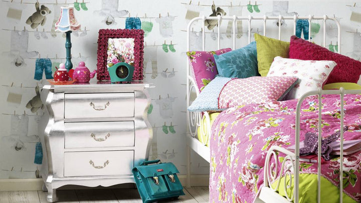 Ekoloģiskas tapetes bērnu istabai (bez ftalātiem un vinila) - 1274052 AS Creation