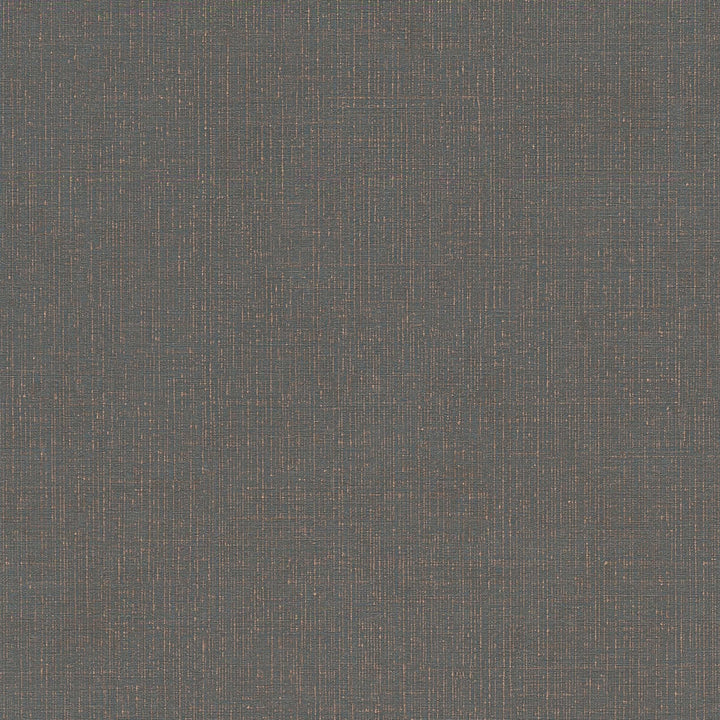 Tapetes antracīta krāsā ar lina struktūru - melnā krāsā, 386941 AS Creation