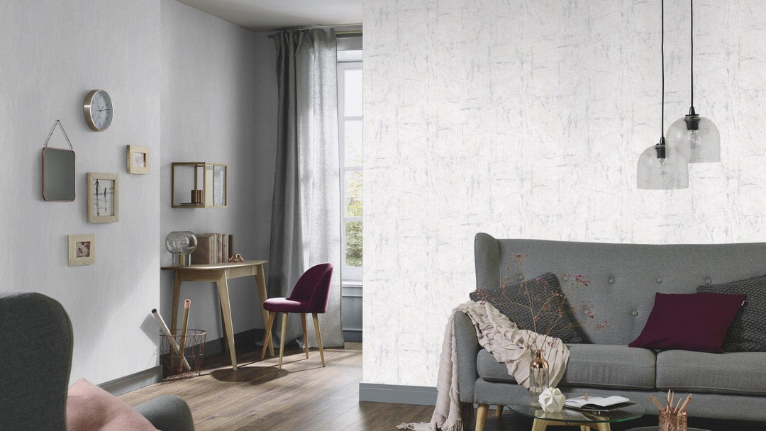 Tapetes ar abstrakta rakstu gaiši pelēkā krāsā - 3737512 Erismann