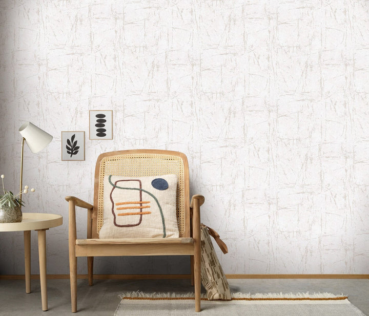 Tapetes ar abstrakta rakstu krēmkrāsā - ERISMANN 3737502 Erismann