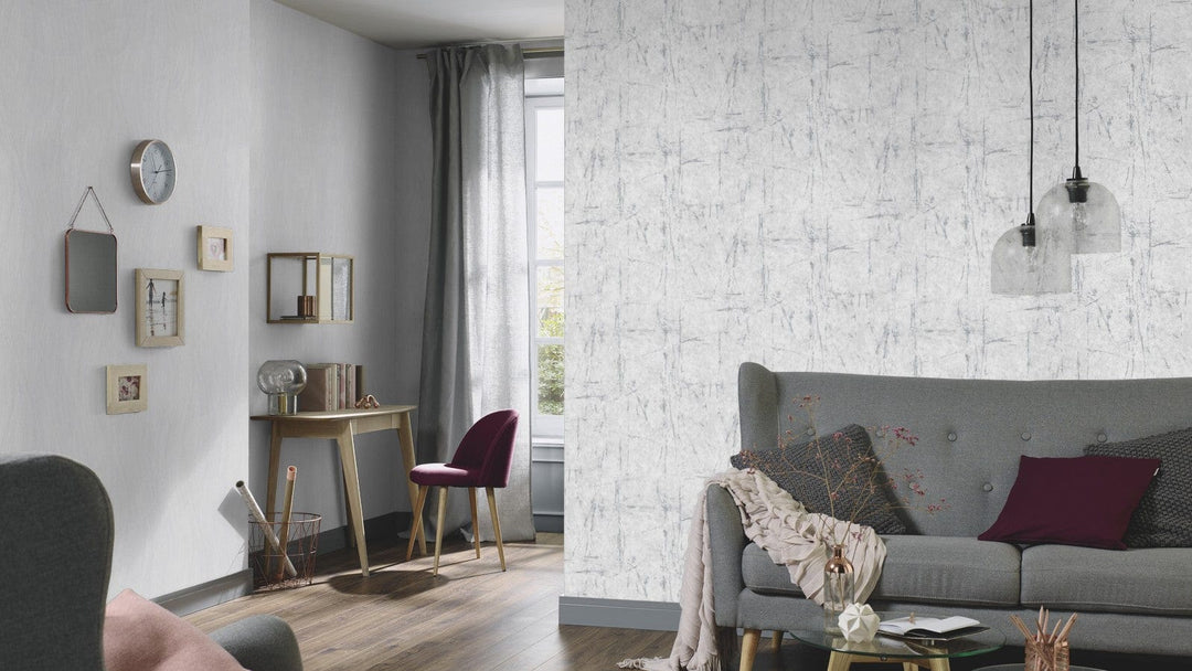 Tapetes ar abstrakta rakstu pelēkā krāsā - 3737512 Erismann