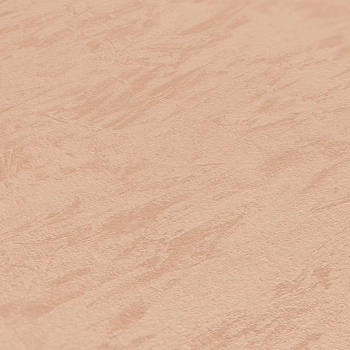 Tapetes ar apmetuma izskatu, smalka faktūra, terakota krāsā AS 378356 Tapetenshop.lv