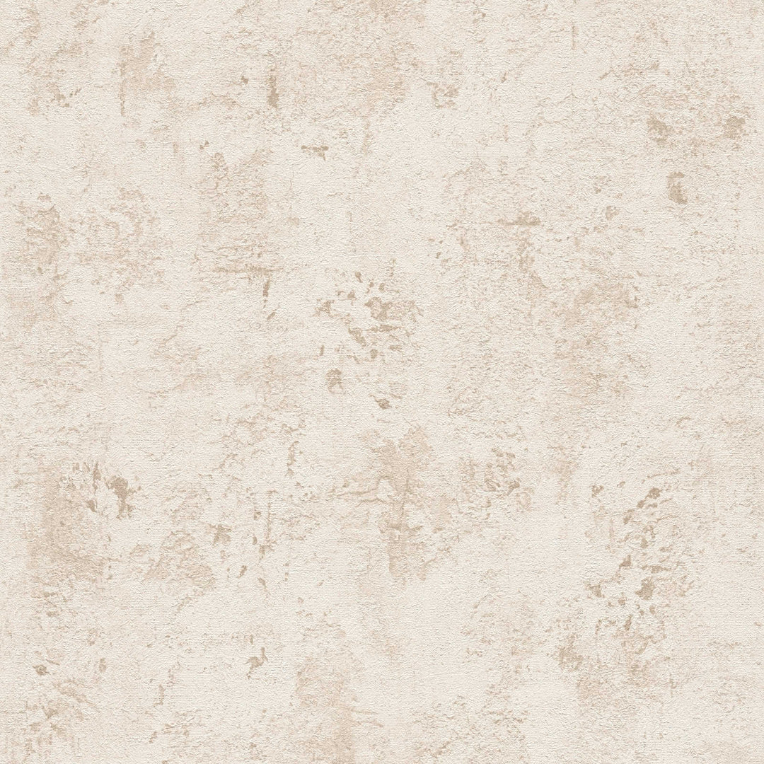 Vienkrāsainas tapetes AS Creation krēmā krāsā AS 388236 AS Creation