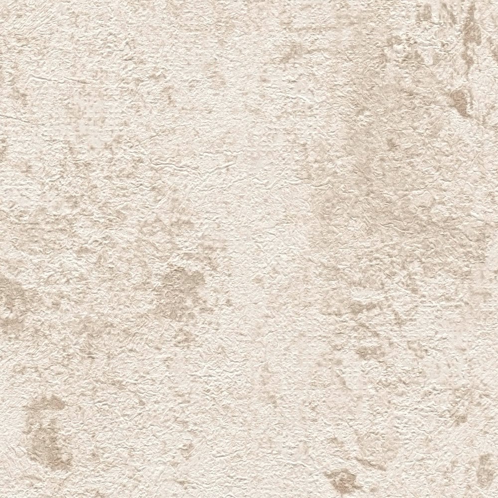 Vienkrāsainas tapetes AS Creation krēmā krāsā AS 388236 AS Creation
