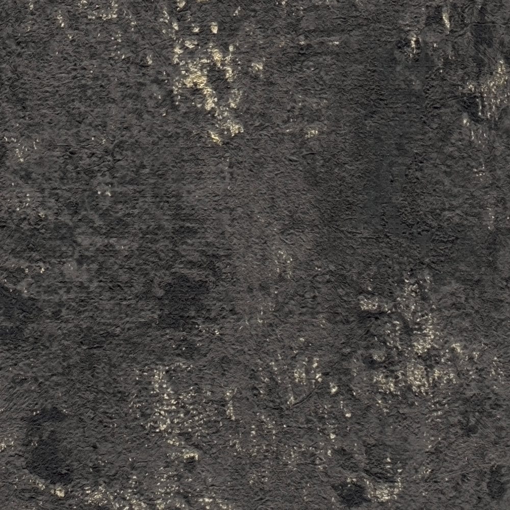 Vienkrāsainas tapetes AS Creation melnā krāsā AS 388234 AS Creation