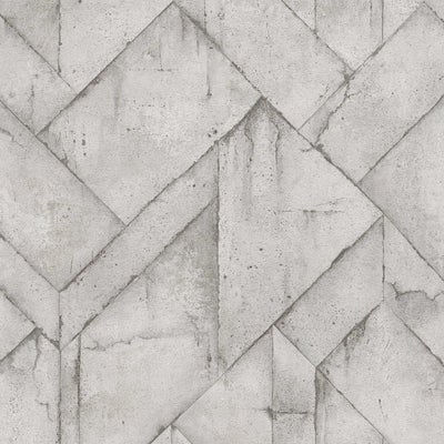 Tapetes ar betona imitāciju pelēkā krāsā, 1341105 AS Creation
