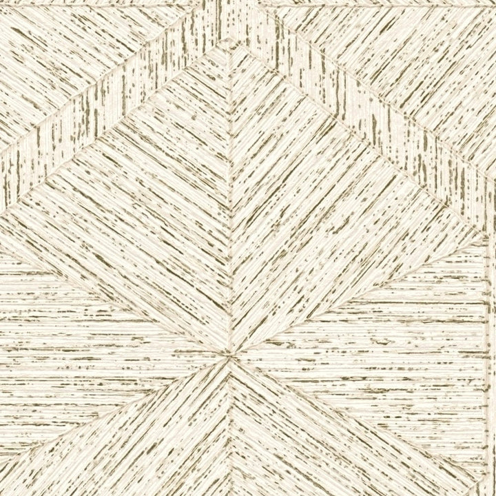 Tapetes ar grafisku rakstu, krēmkrāsa ar zeltu - 1363527 AS Creation
