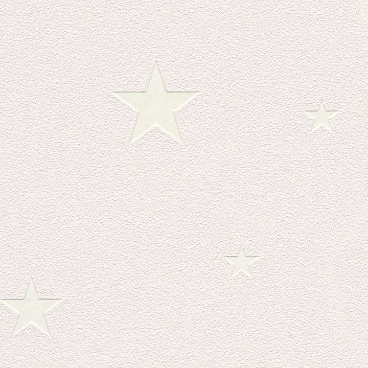 Tapetes ar tumsā spīdošam zvaigznem bēšā krāsā AS Creation 32440-4 AS Creation