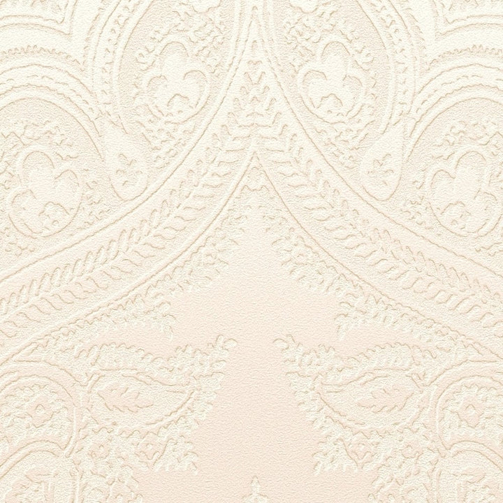 Tapetes ar ornamentu boho stilā krēmkrāsā - 1364012 AS Creation