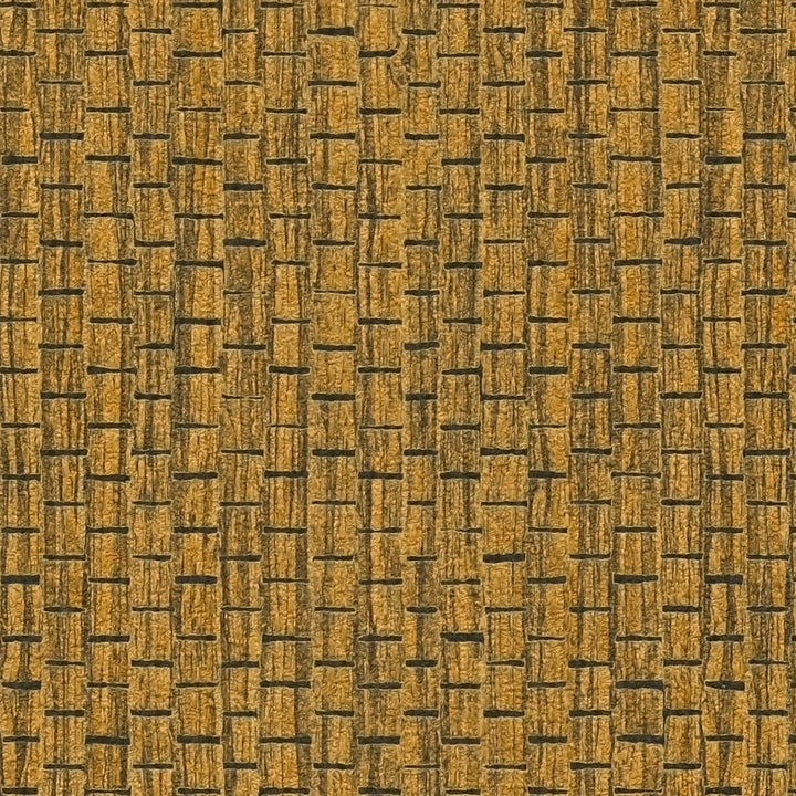 Tapetes ar rafijas paklāja rakstu - brūnas, 386125 AS Creation