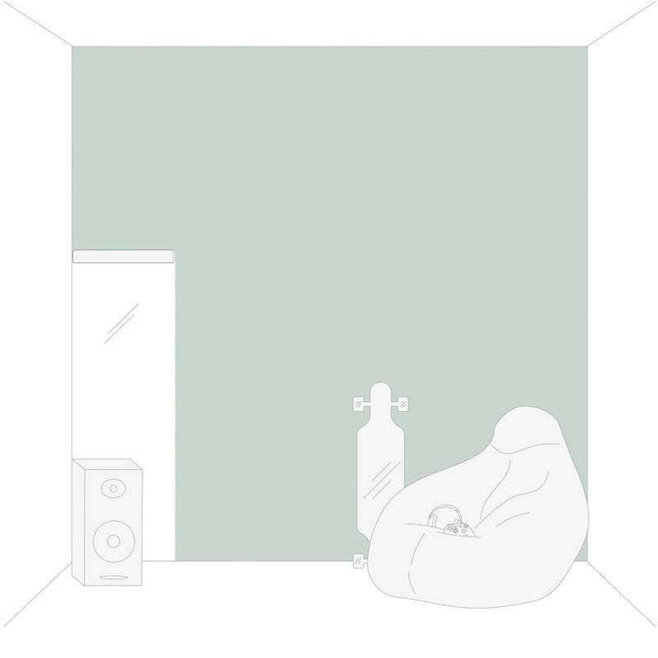 Tapetes ar retro dizainu un zelta akcentiem - zaļas AS 377598  Tapetenshop.lv