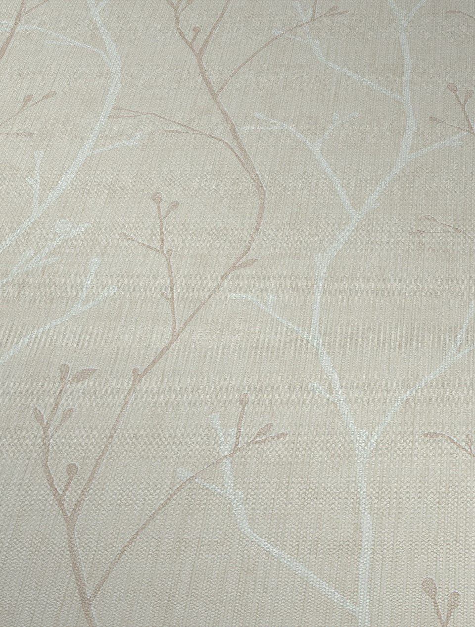 Lētas tapetes ar smalkiem zariem bēsos toņos 2331217 Erismann