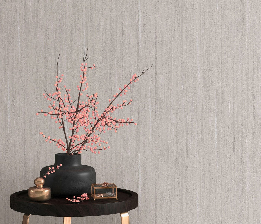 Tapetes ar viegli strukturētu un matētu virsmu taupe krāsā - 3740056 Erismann