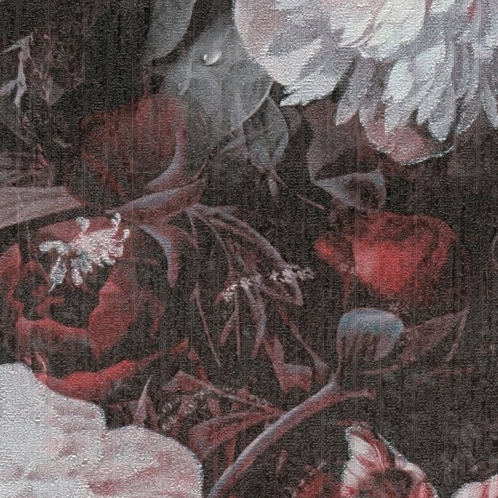 Tapetes ar ziedu dizainu vintāžas stilā, 388214 AS Creation