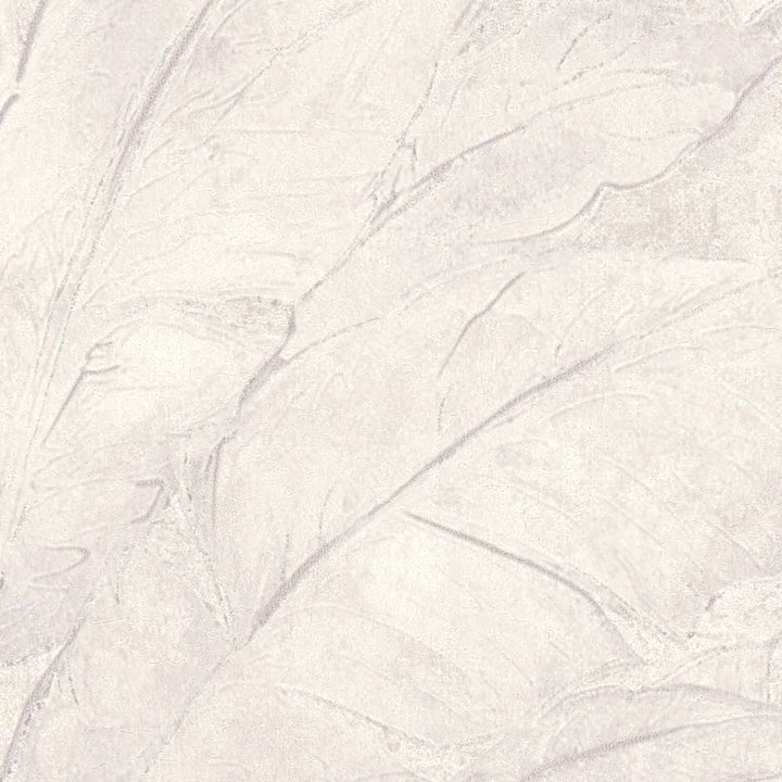 Gaiši pelēkas džungļu tapetes ar sudraba akcentu AS 369274 AS Creation