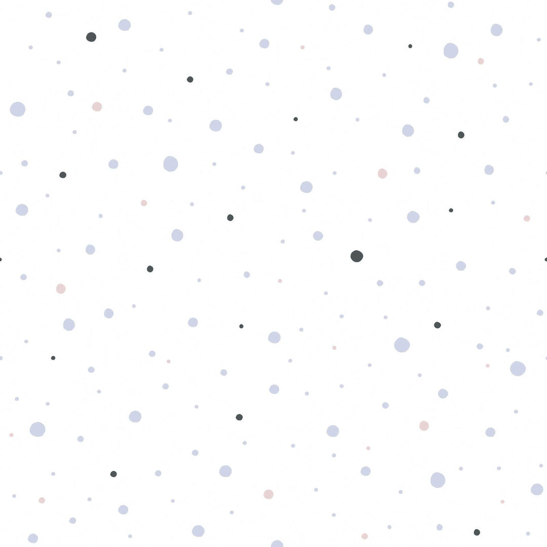 Tapetes bērnu istabai ar punktiem pelēkos toņos, 381163, Bez PVC 🌿 AS Creation