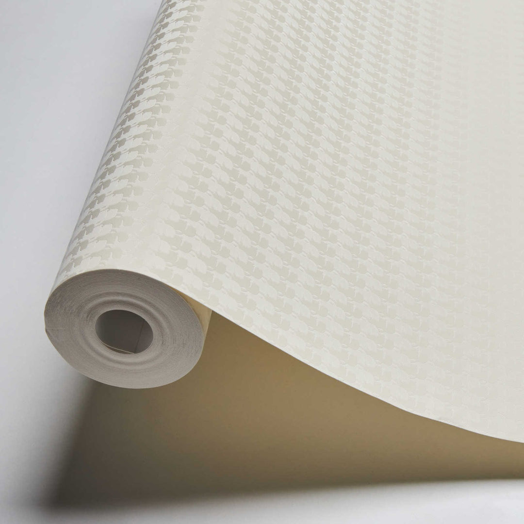 Tapetes Karl LAGERFELD gludas ar profila rakstu - gaišas, 378503 AS Creation