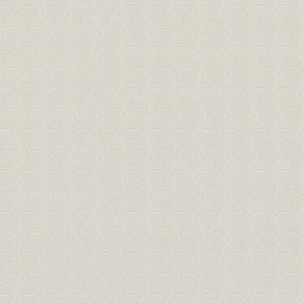 Tapetes Karl LAGERFELD gludas ar profila rakstu - gaišas, 378503 AS Creation